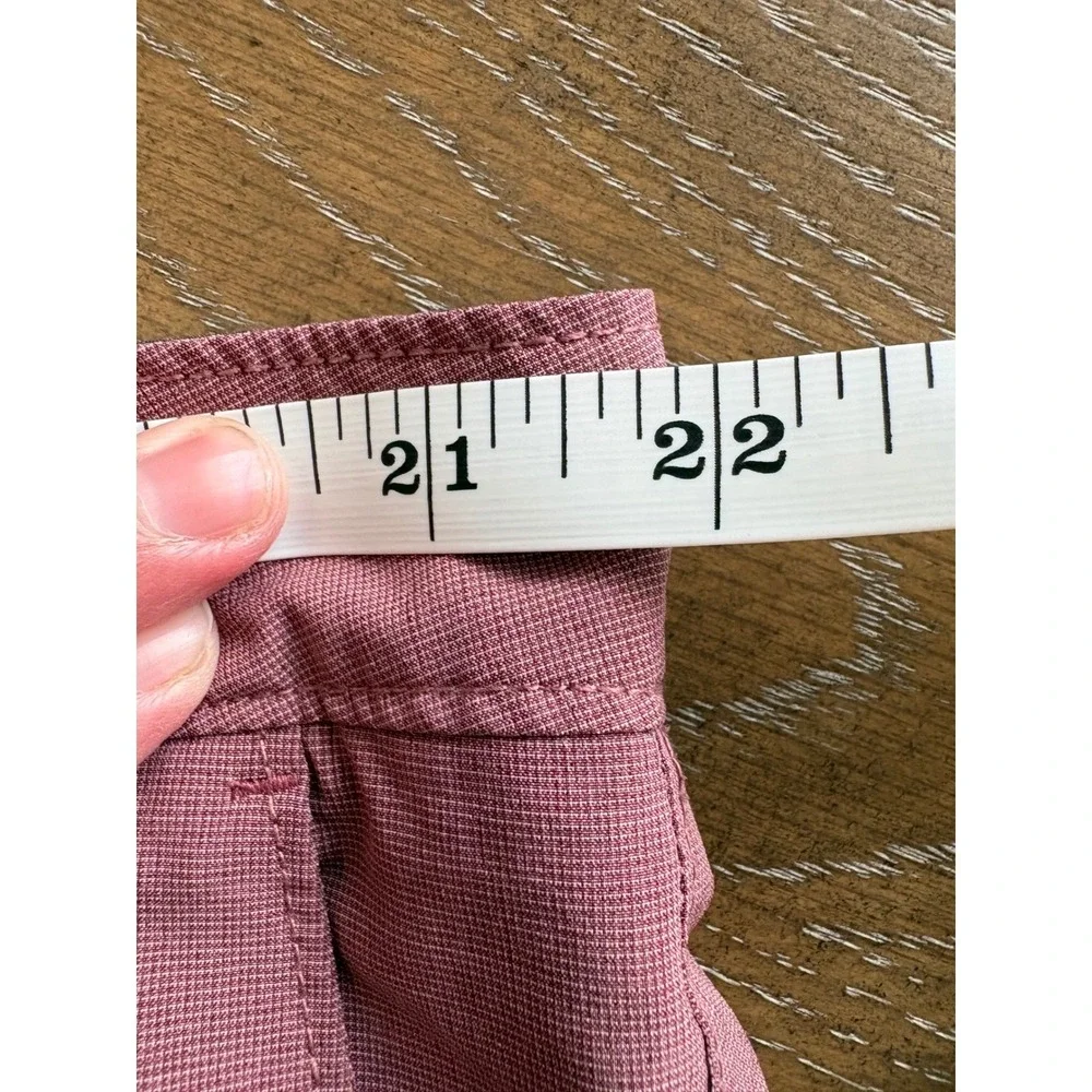 7 Diamonds Performance Dynamic Shorts Mens 40 Mauve Pink Golf Stretch STS-1178‎